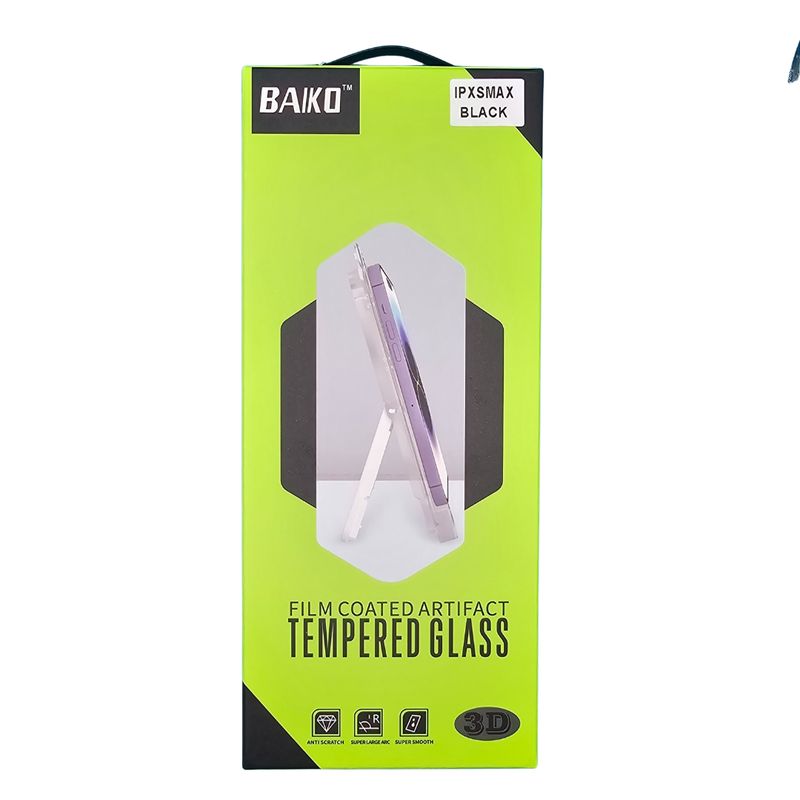 iPhone XS Max 3D 9H Tempered Glass