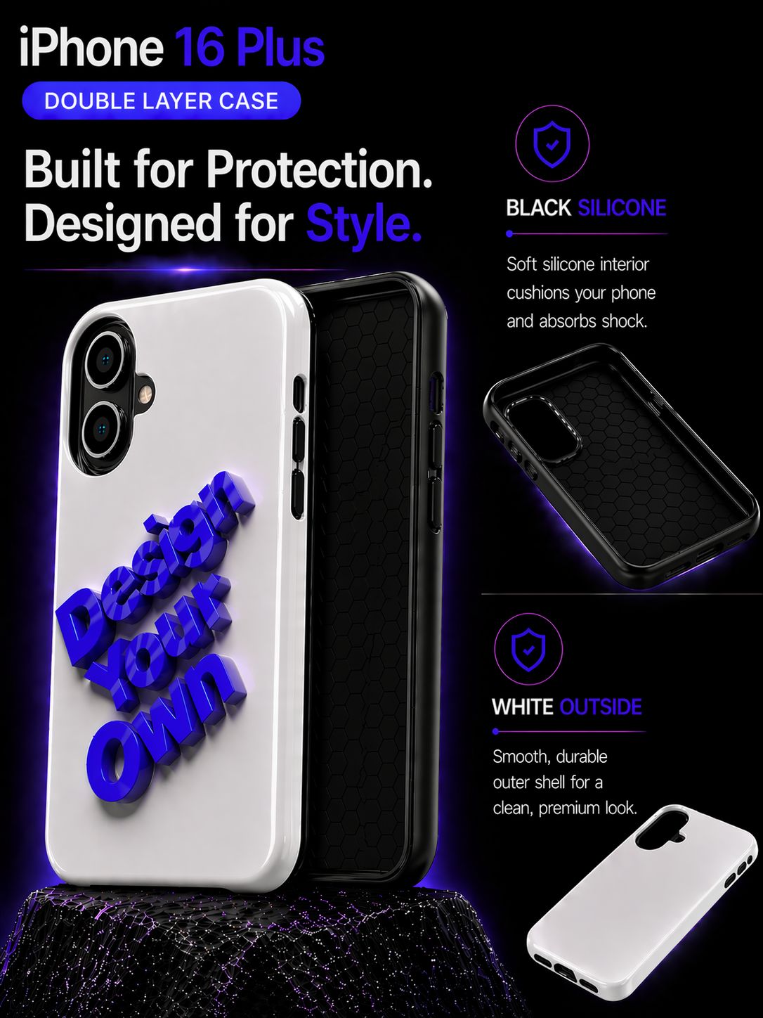 iPhone 16 Plus Double Layer