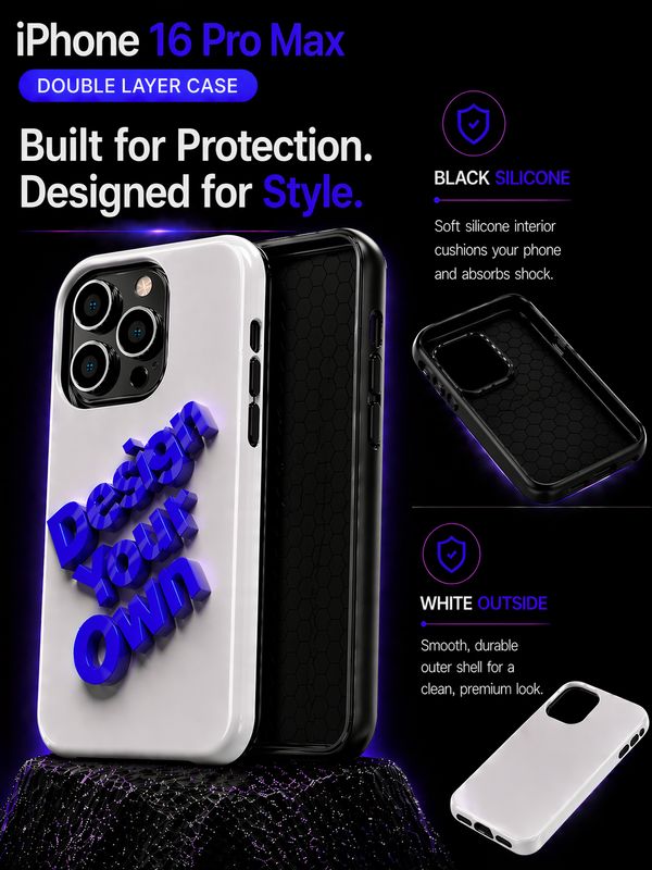 iPhone 16 Pro Max Double Layer