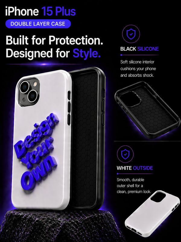 iPhone 15 Plus Double Layer