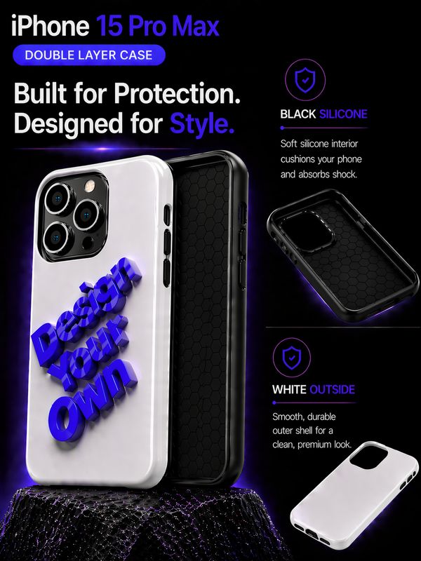 iPhone 15 Pro Max Double Layer