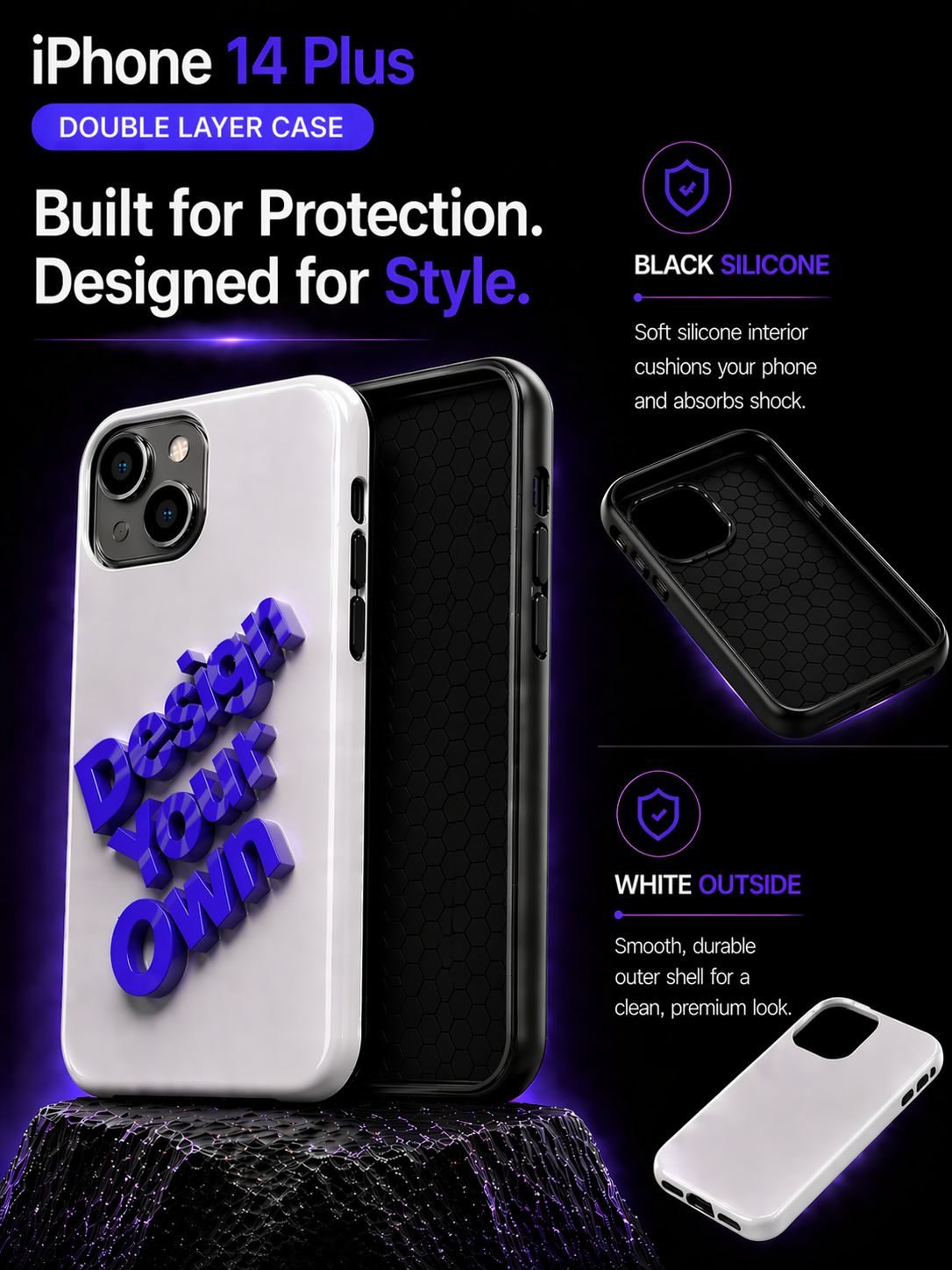 iPhone 14 Plus Double Layer