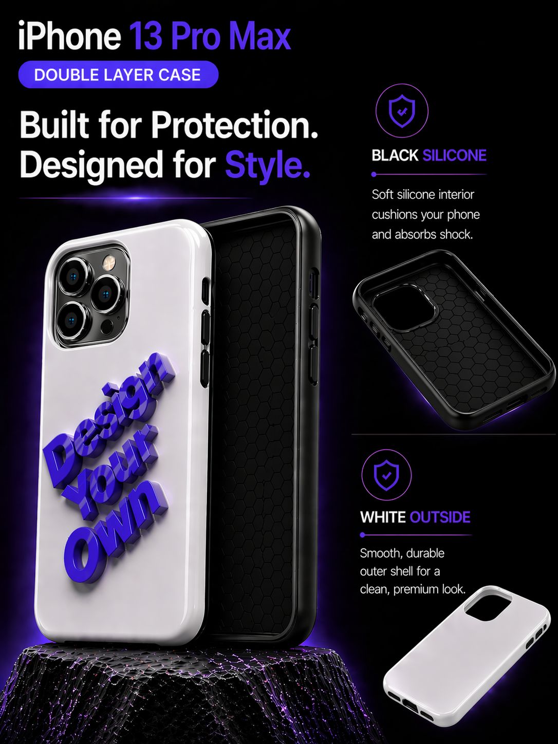 iPhone 13 Pro Max Double Layer