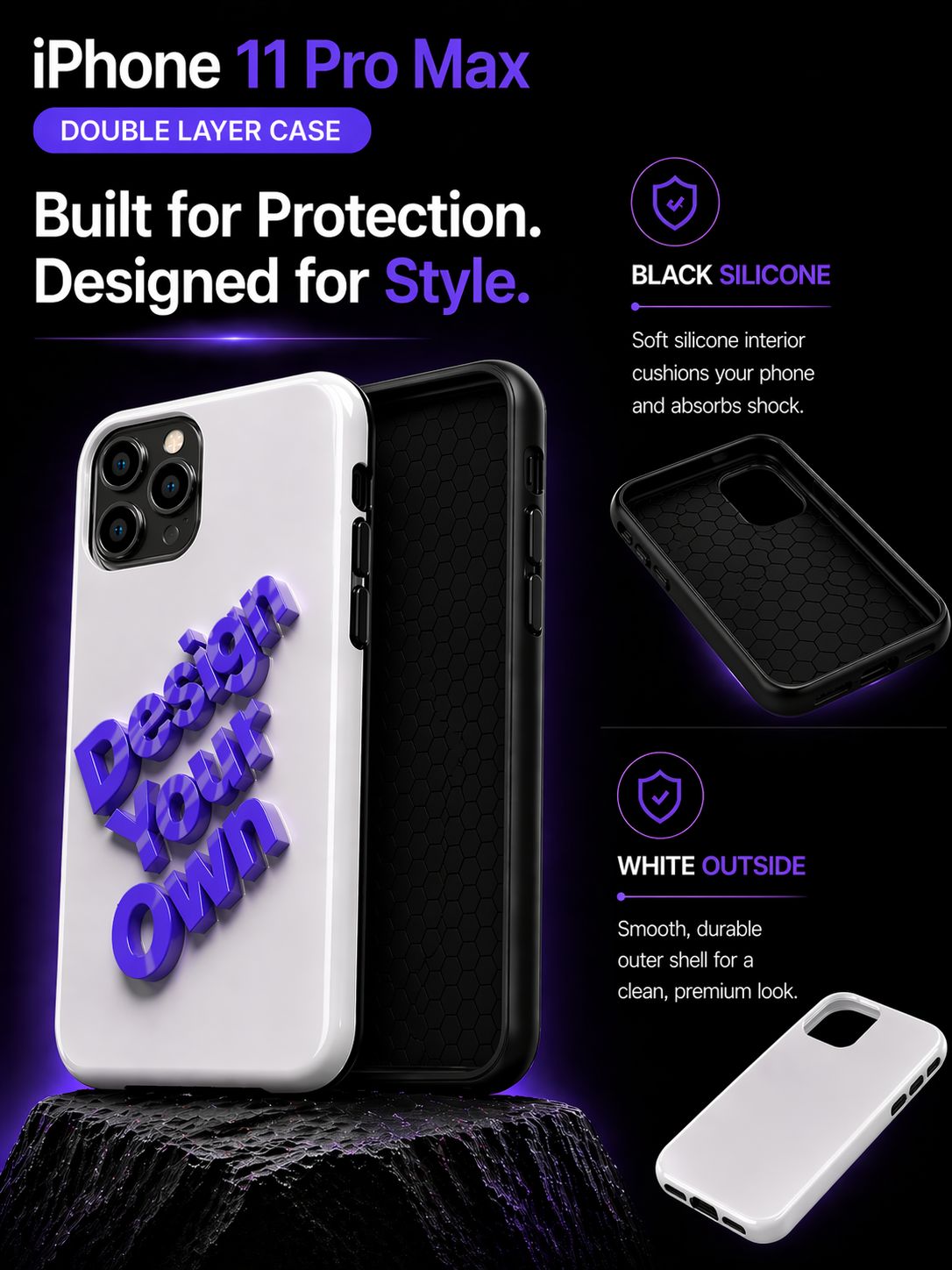 iPhone 11 Pro Max Double Layer
