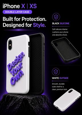 iPhone X|XS Double Layer