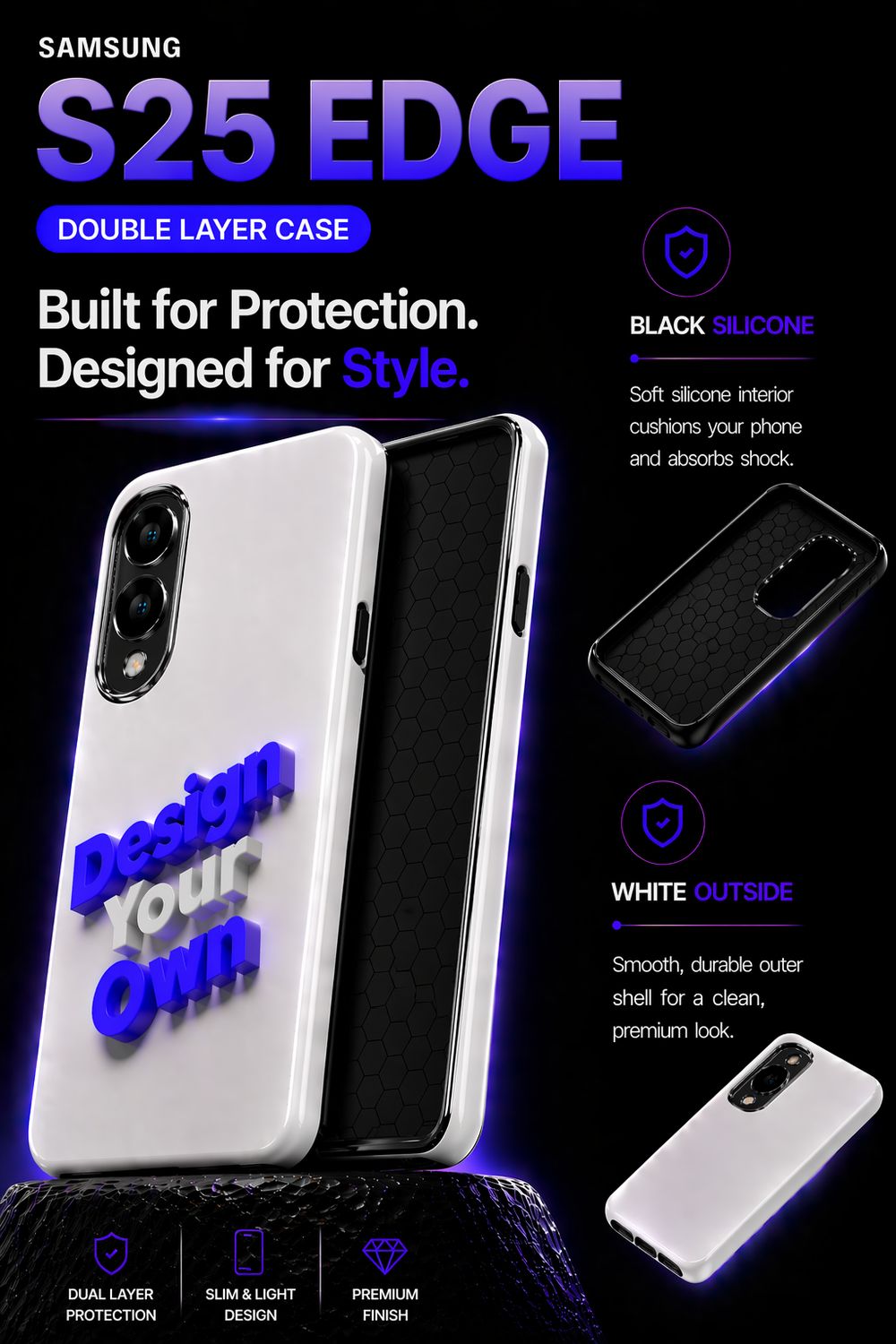S25 Edge Double Layer
