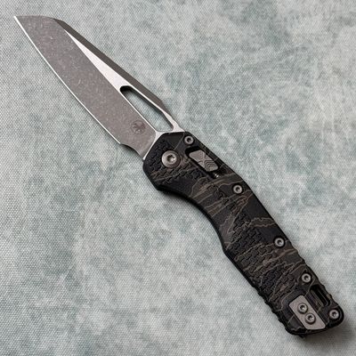 MSI® S/E Tri-Grip Polymer Tiger Camo Apocalyptic® Part Serrate