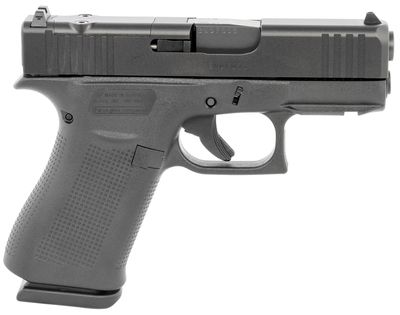 Glock 43X 9MM BLK 3.39&quot; MOS