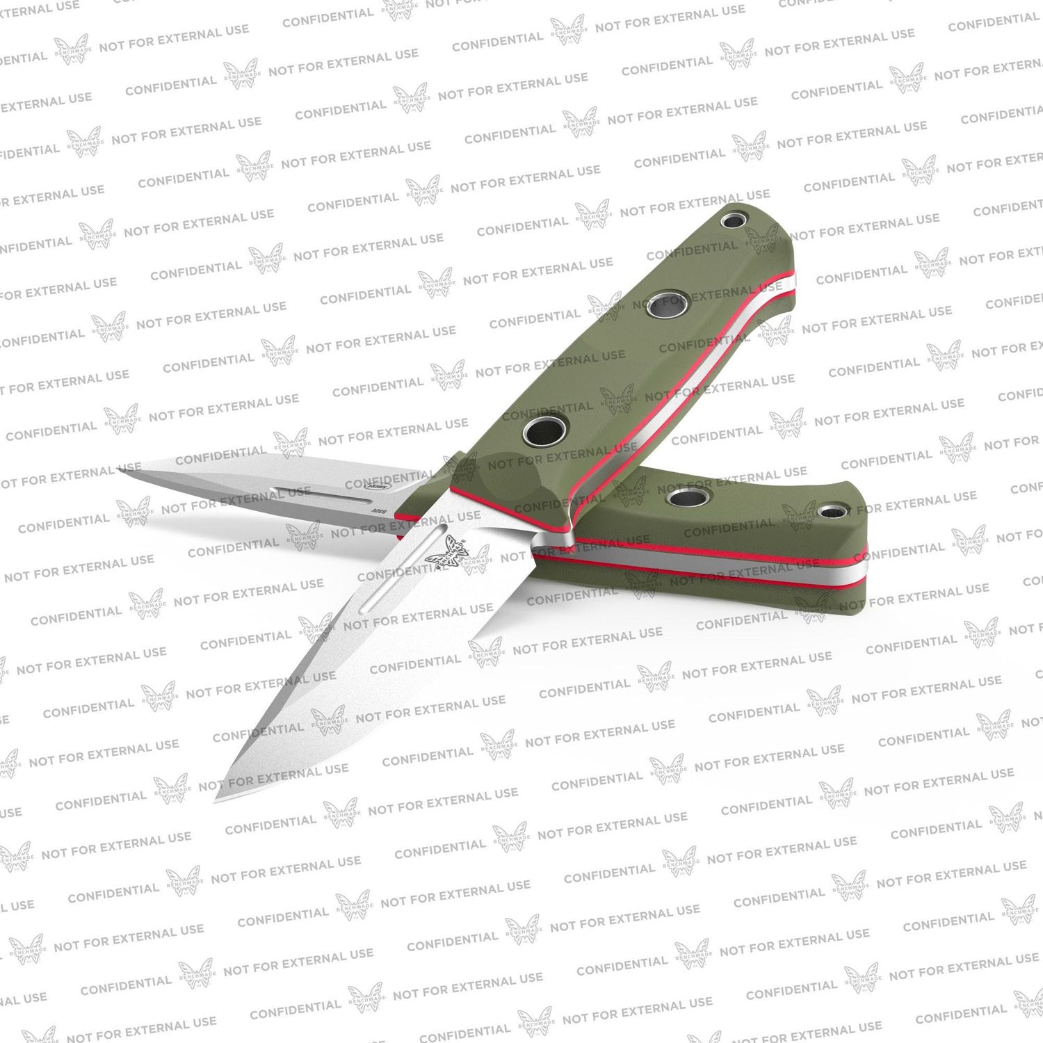 SIBERT, MINI BUSHCRAFTER, FIXED BLADE, DROP POINT