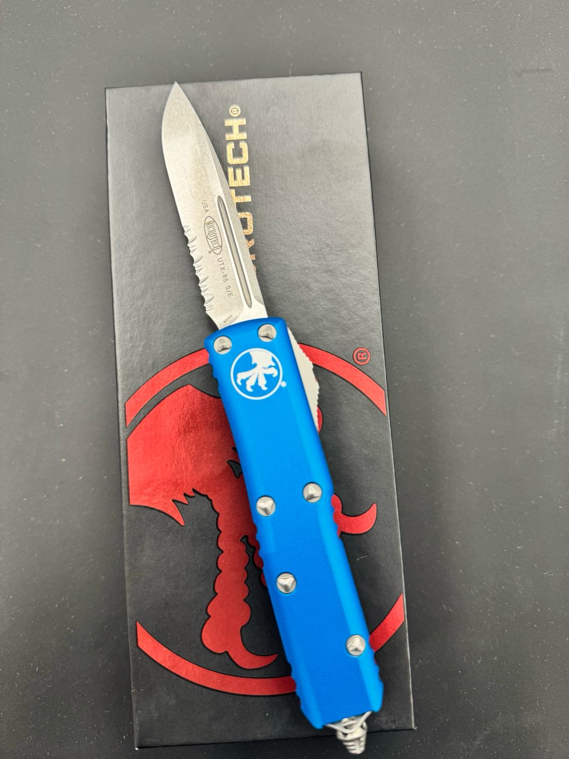 UTX-85 S/E STONEWASH P/S BLUE