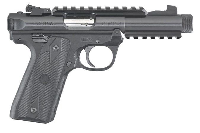 RUGER MKIV 22/45 TACTICAL 22LR 4.4&quot;