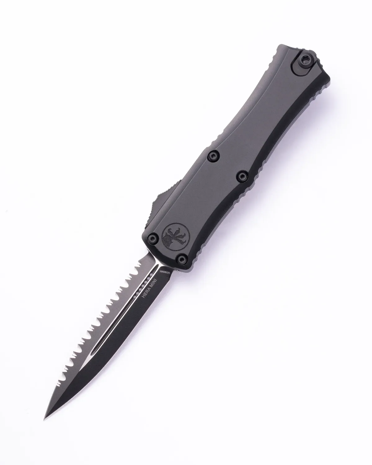 HERA II MINI D/E BLACK FULL SERRATE