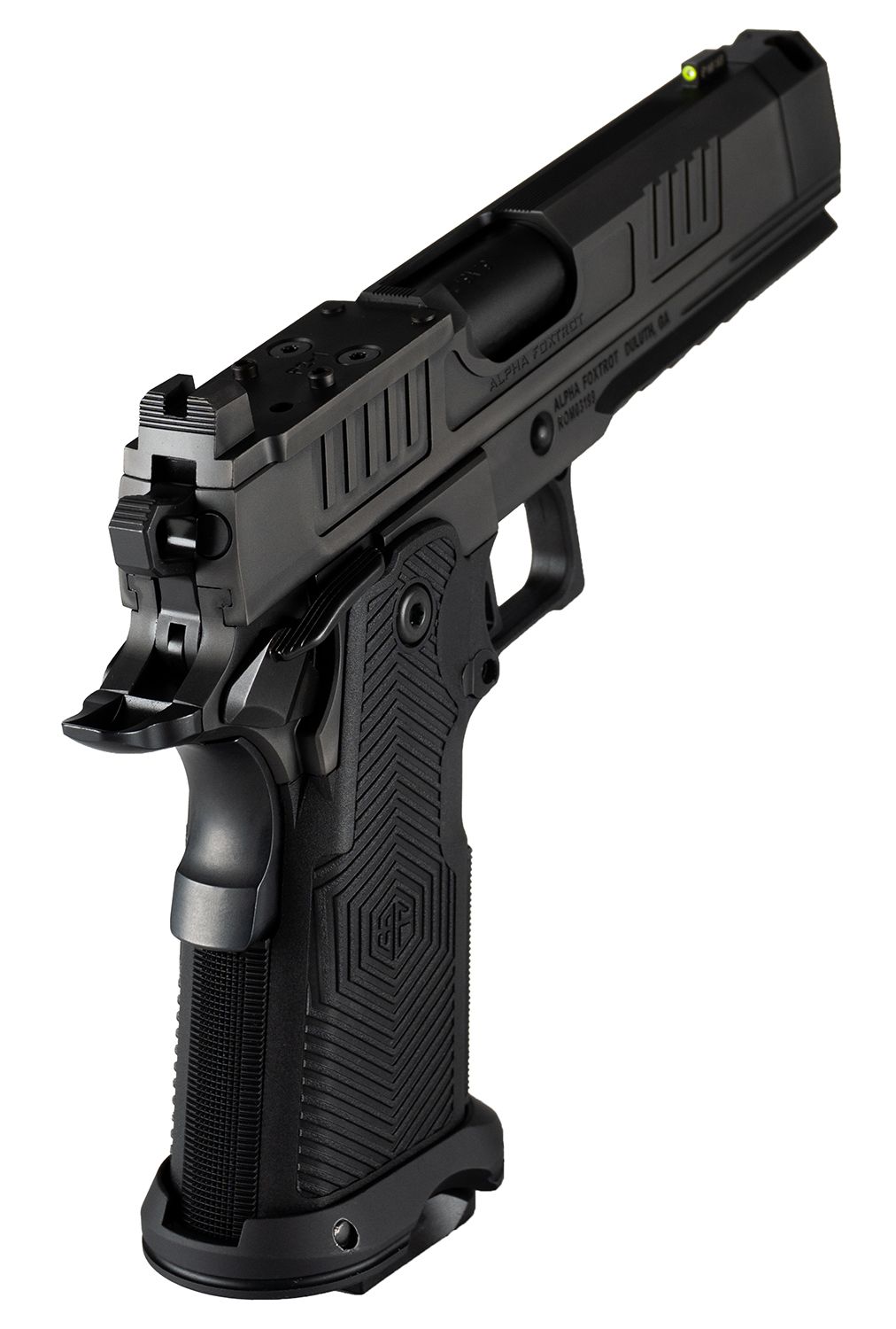 Alpha Foxtrot  Romulus Compact Frame 9mm Luger 20+1 4.25" Compensated Barrel