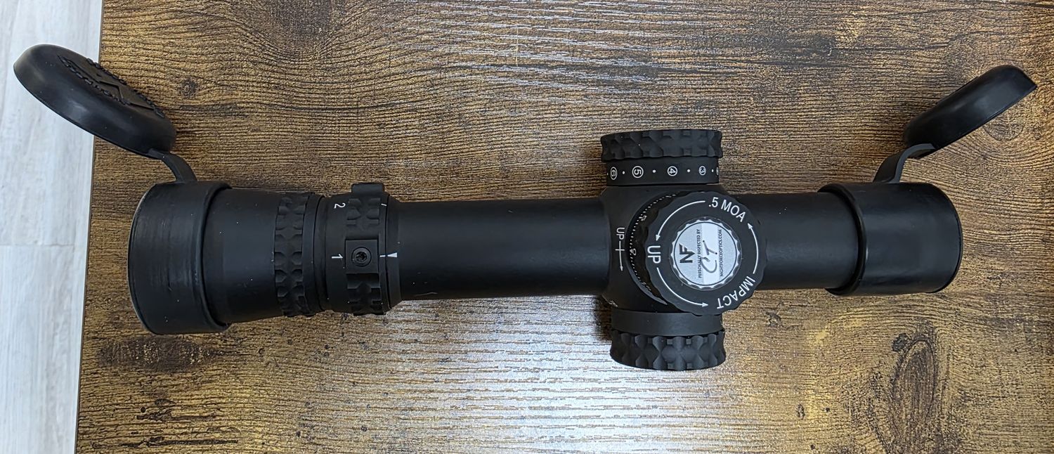 NX8 - 1-8x24mm F1 - ZeroStop™ - .5 MOA - PTL - FC-MOA