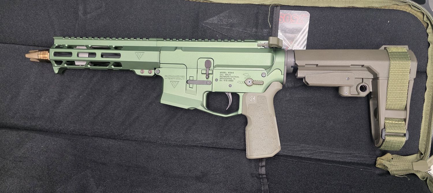 Richmond Tac 7.5" 300BLK Chile Picante (Green)