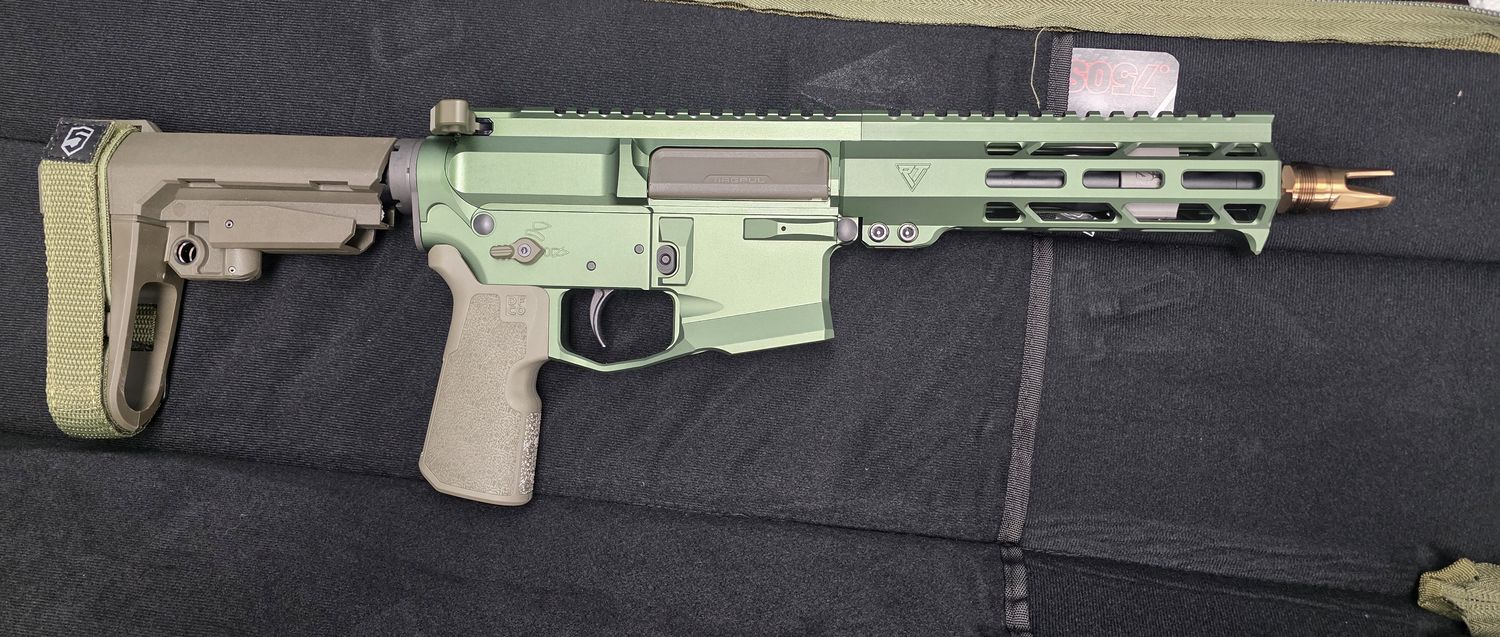 Richmond Tac 7.5" 300BLK Chile Picante (Green)