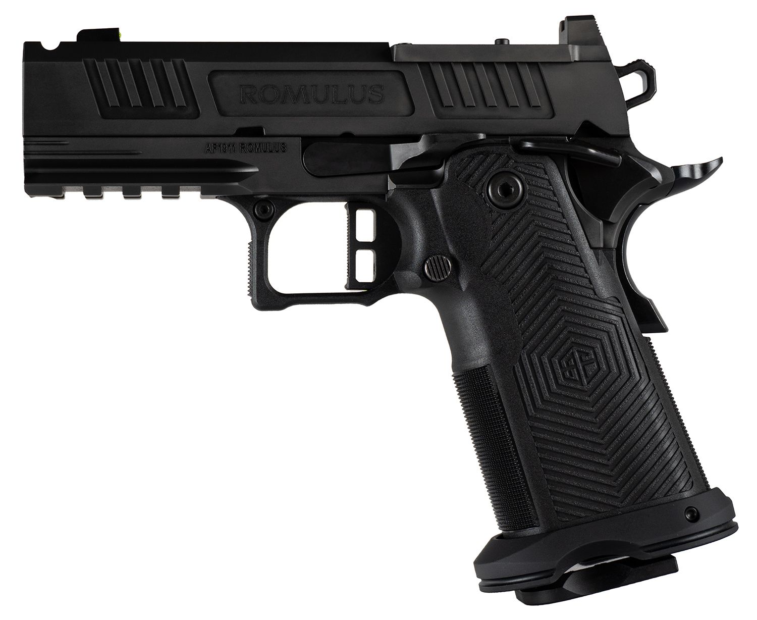 Alpha Foxtrot  AF1911 Romulus Compact 9mm Luger 20+1 3.50" Black Ported Barrel