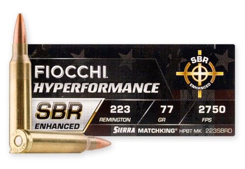 Fiocchi Hyperformance SBR Enhanced 223 Remington
