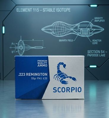 STV Technology Scorpio Ammo 223 Remington 55gr