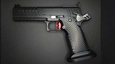 MPA DS9 HYBRID BLACK &amp; STAINLESS CO-WITNESS TRIJICON PLATE MEDIUM RED TRIGGER
