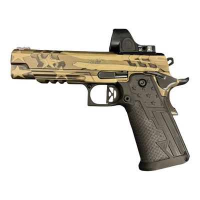 Kimber 2K11 Independence Limited Edition 45 ACP 13+1 5" Black DLC Fluted Barrel W/ 1MOA Trijicon SRO