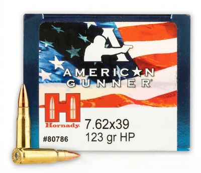 Hornady American Gunner 7.62x39mm Supersonic