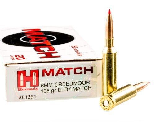 Hornady 6MM CRD 108gr ELD Match
