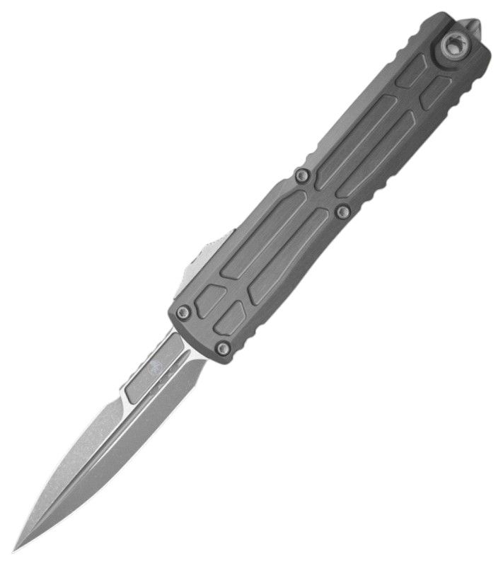 Microtech ULTRATECH EX-ZBP BAYONET SIGNATURE SERIES NATURAL CLEAR APOCALYPTIC STANDARD