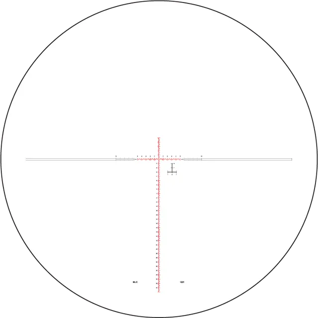 NX6 5-30X56mm F1 .1 MRAD MIL-C Reticle