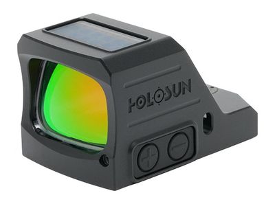 Holosun 407COMP X3, Gold Dot, 2 MOA Dot, RMR Footprint, Anodized Finish, Black