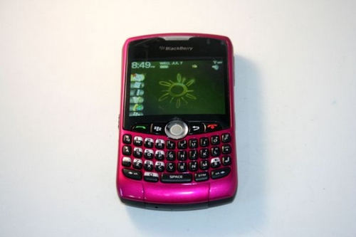 Blackberry Curve 8310 Unlocked Custom Pink