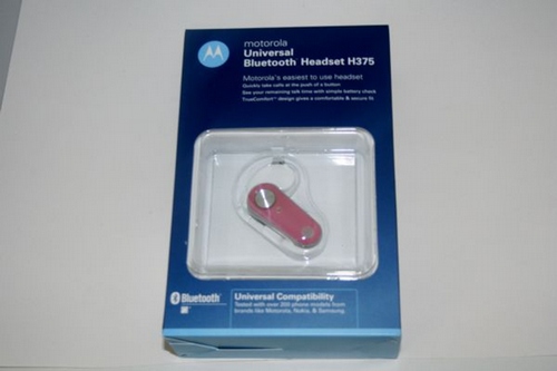 Motorola H375 Bluetooth PINK