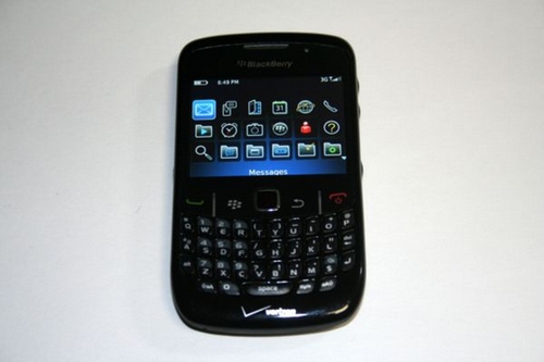 Metro PCS BlackBerry Curve 8530 Black