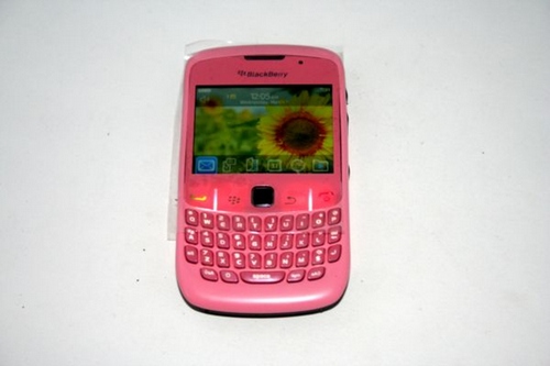 Verizon Blackberry Curve 2 8530 Custom Light Pink