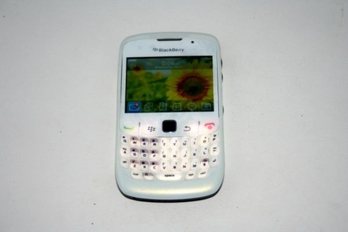 Verizon Blackberry Curve 2 8530 Custom White