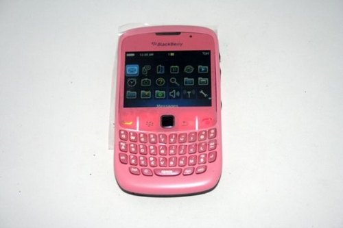 Metro PCS Blackberry Curve 2 Custom Light Pink