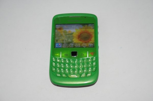 Verizon Blackberry Curve 2 8530 Custom Green