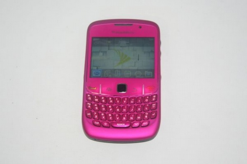 Cricket Blackberry Curve 2 8530 WiFi Custom Dark Pink