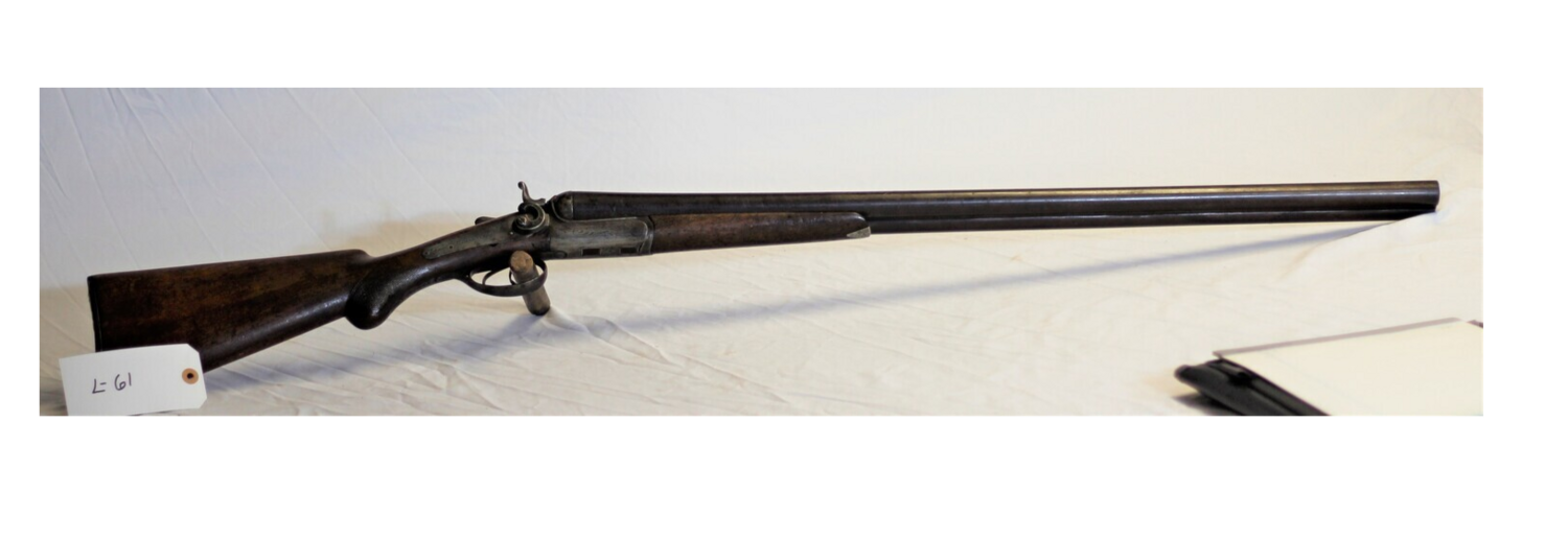 61 CPARKER CO. 10 GA DOUBLE BARREL SHOTGUN