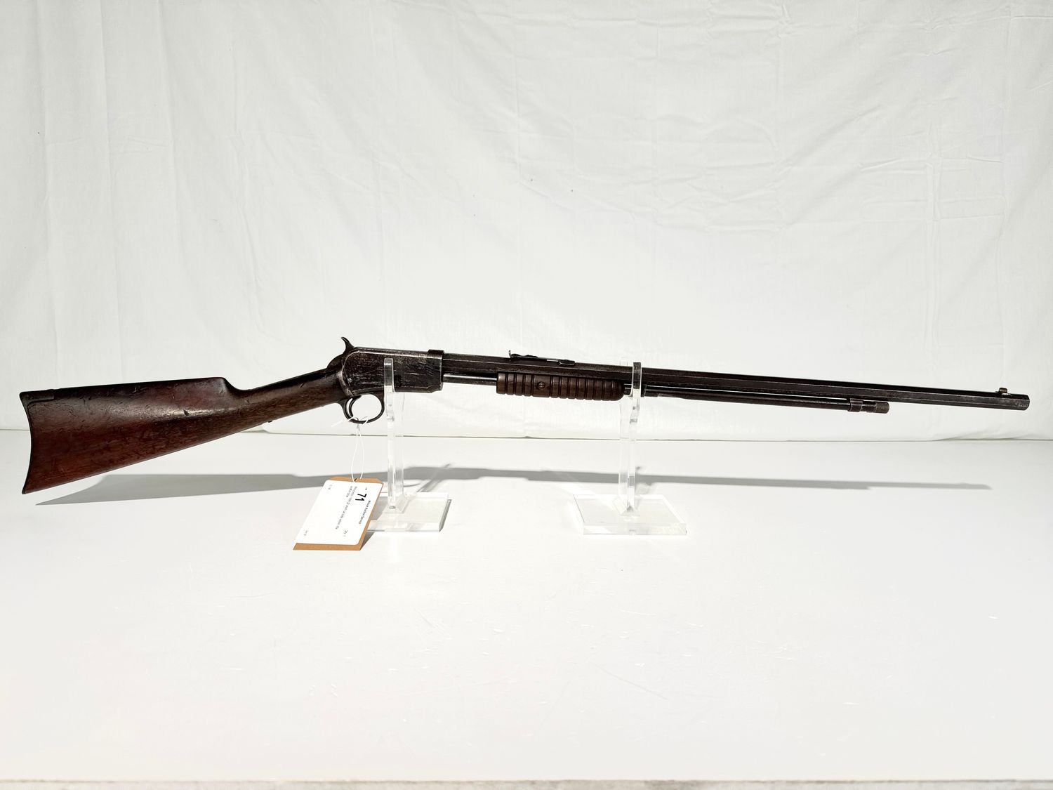 71 Winchester 1899 22 short cal slide action rifle