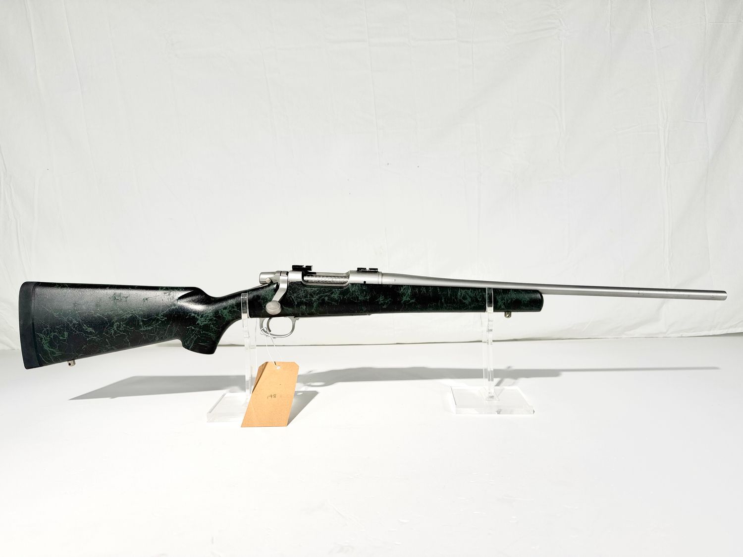 198 Remington 7 .308 cal bolt action rifle