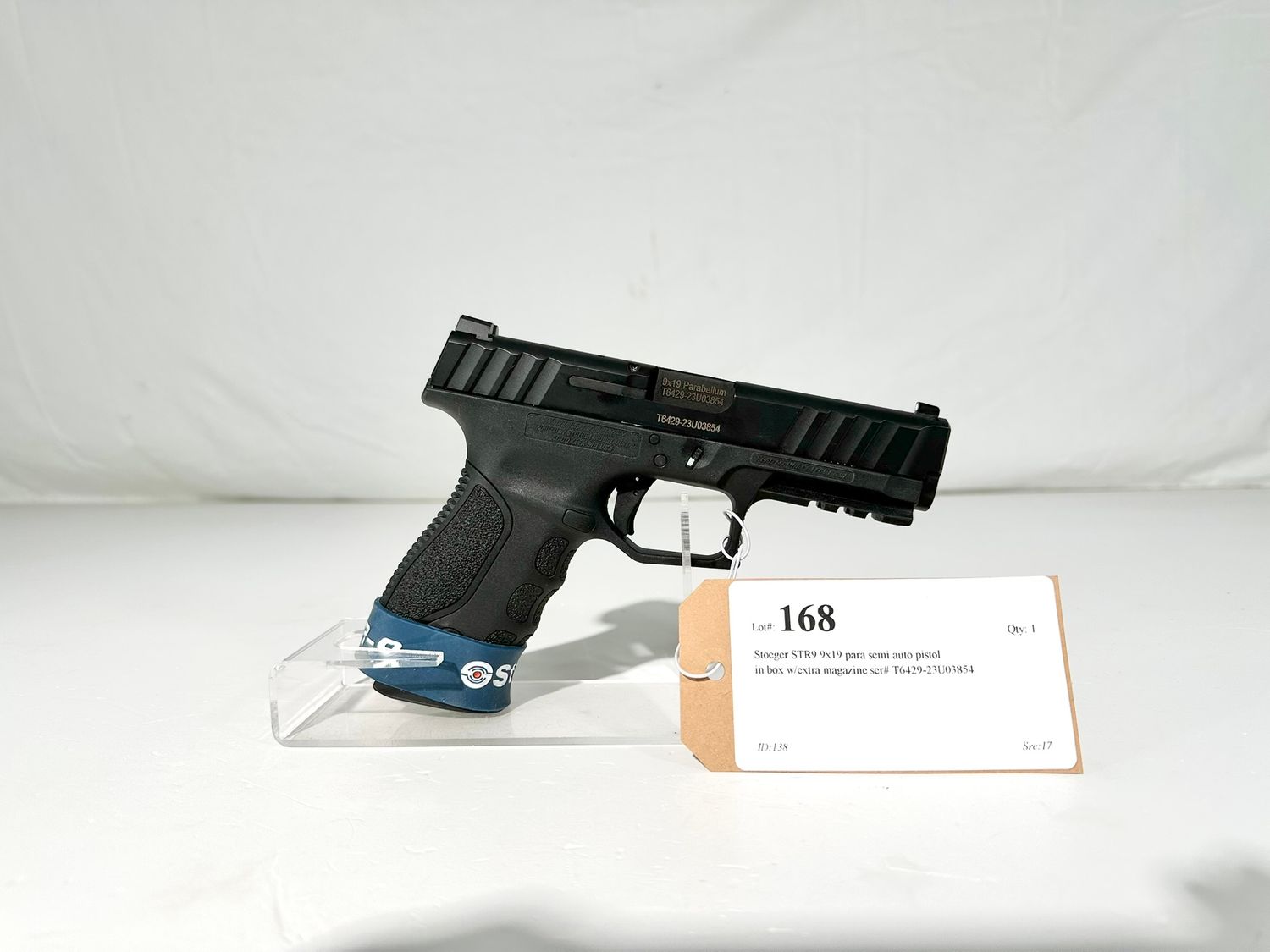 168 Stoeger STR9 9x19 para semi auto pistol