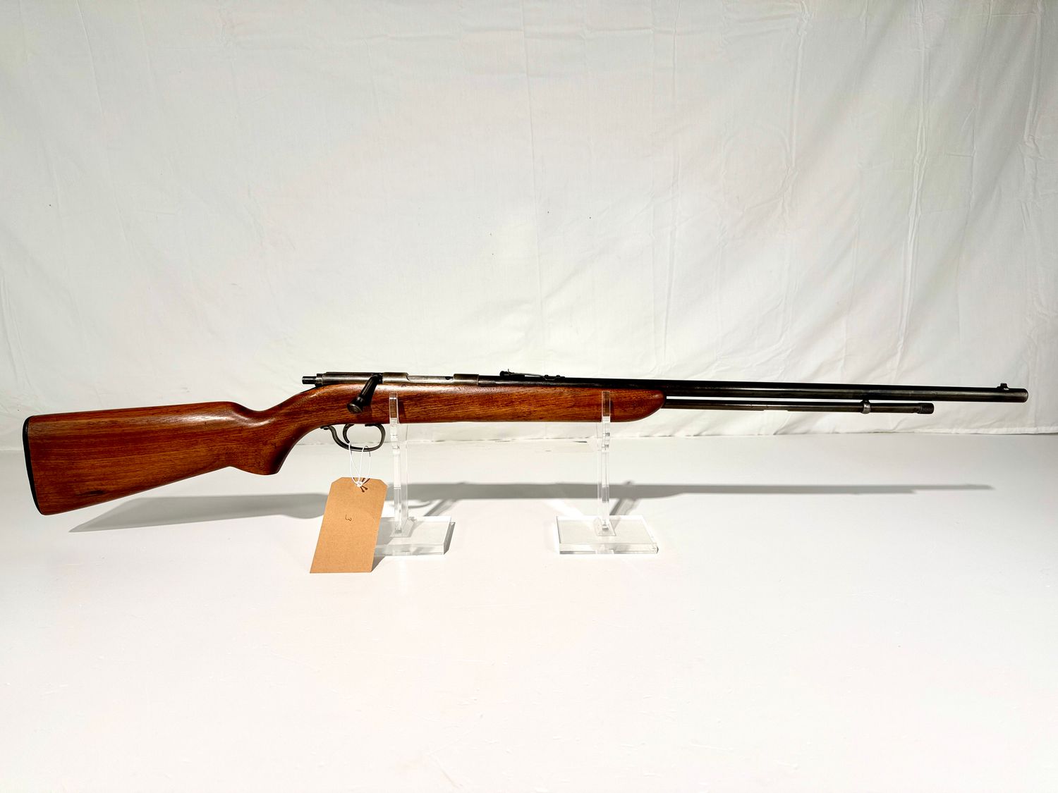 3 REMINGTON MOD 341, 22 S/L/LR BOLT ACTION RIFLE