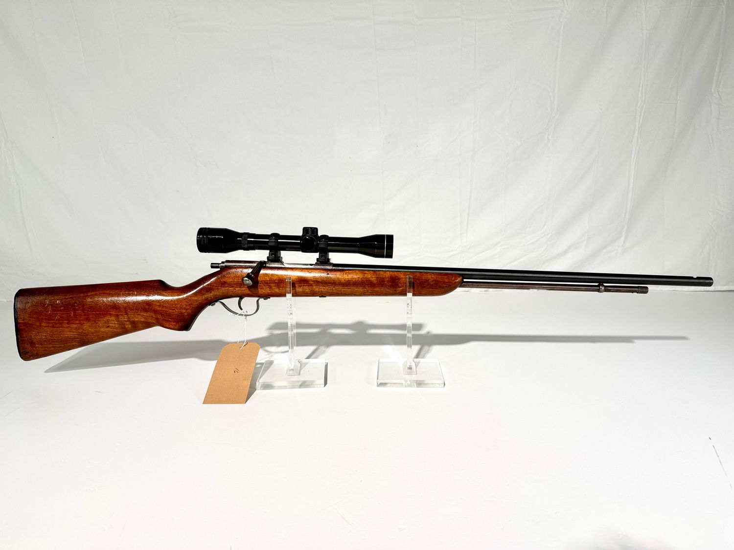 16 REMINGTON MOD 341, 22 S/L/LR BOLT ACTION RIFLE
