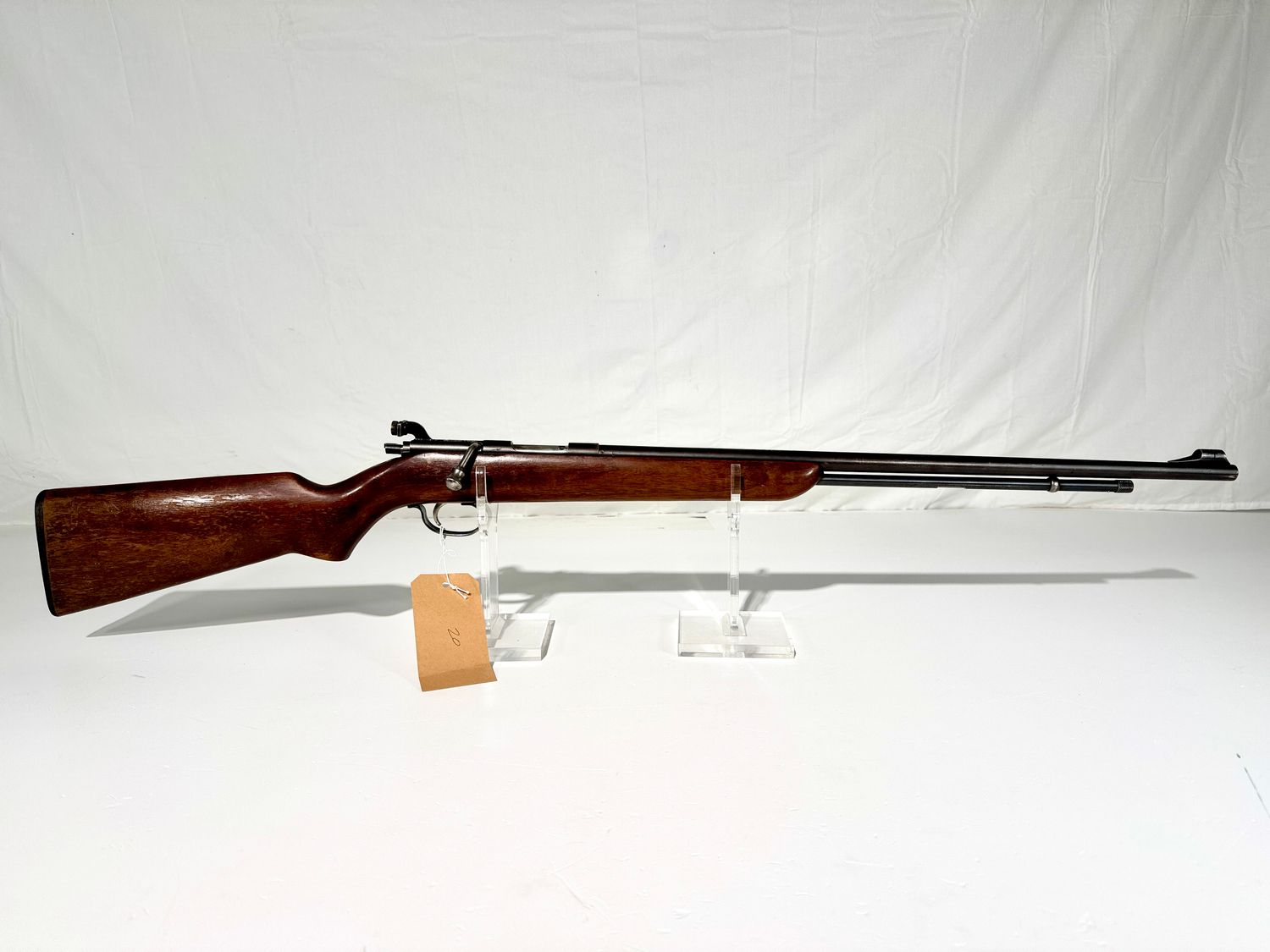 20 REMINGTON MOD 341-P, 22 S/L/LR BOLT ACTION RIFLE