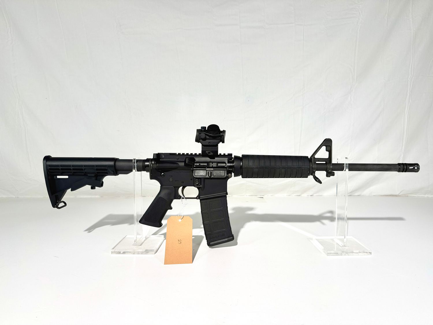 23 ARMALITE AR15 5.56 CAL SEMI AUTO RIFLE