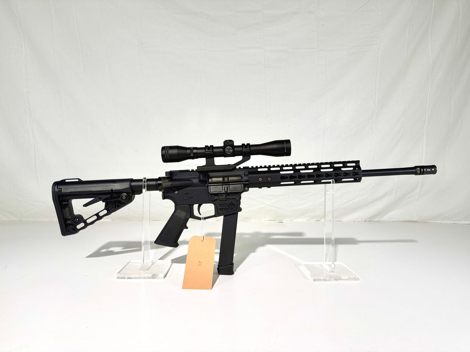 24 MILSPORT AR15 9MM SEMI AUTO RIFLE