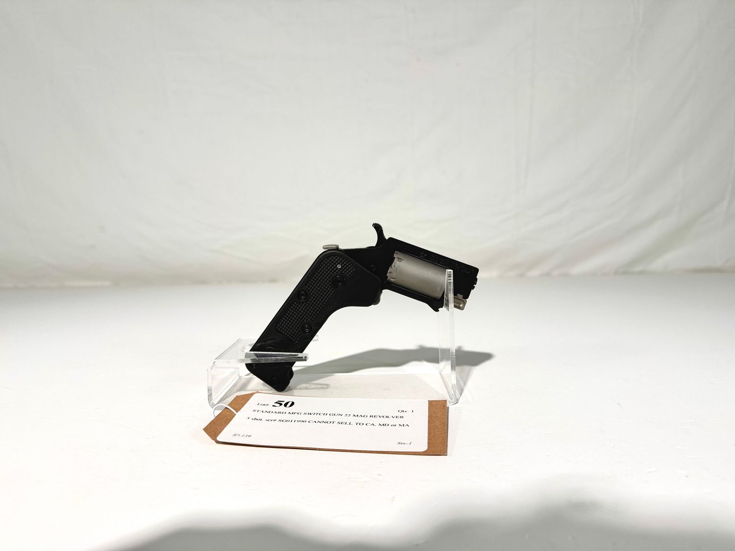 50 STANDARD MFG SWITCH GUN 22 MAG REVOLVER