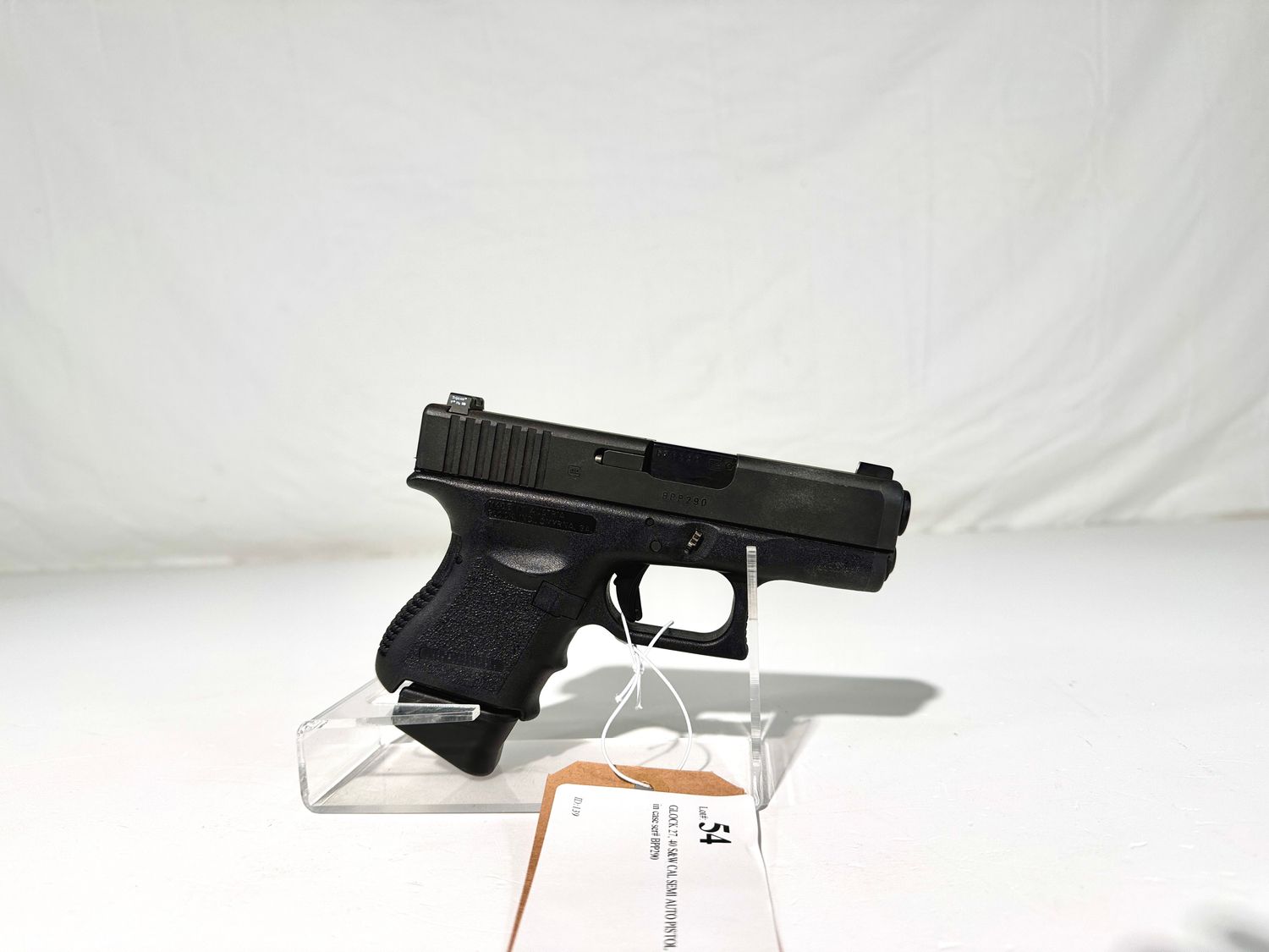 54 GLOCK 27, 40 S&amp;W CAL SEMI AUTO PISTOL