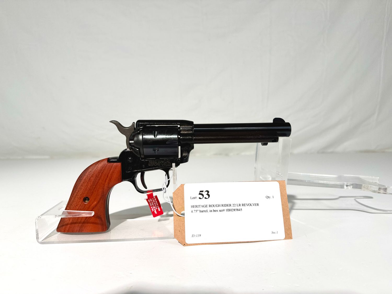 53 HERITAGE ROUGH RIDER 22 LR REVOLVER